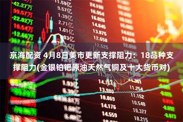京海配资 4月8日美市更新支撑阻力：18品种支撑阻力(金银铂钯原油天然气铜及十大货币对)